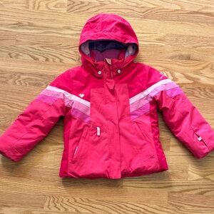 Obermeyer Kids Jacket in Pink and Purple